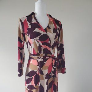 NY & Co Collared dress with tie waist